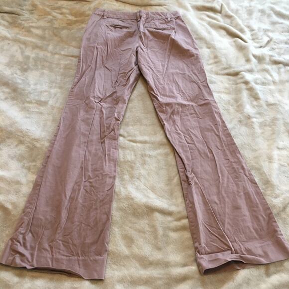 GAP Size 0R Perfect Khaki Brown/Purple Pants - Picture 4 of 9